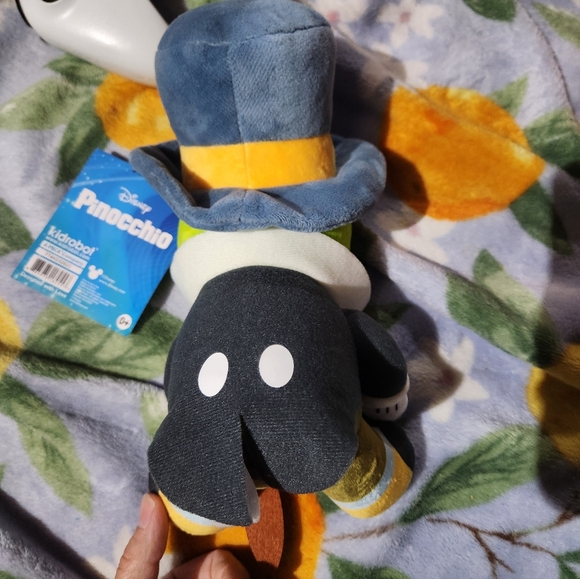 Disney Pinocchio Plush Toy - Green and Blue NWT - Picture 6 of 10